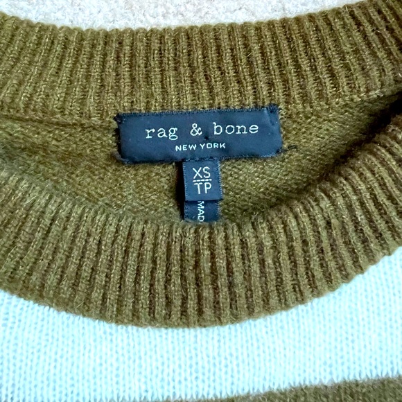 RAG & BONE color block striped sweater. - Picture 5 of 6